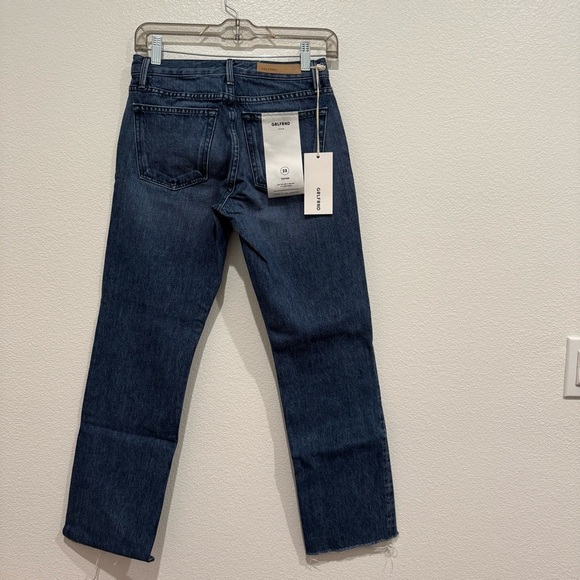 GRLFRND Denim Tatum Mid Rise Jeans Size 23 Always Now Slim Kick - Picture 5 of 11